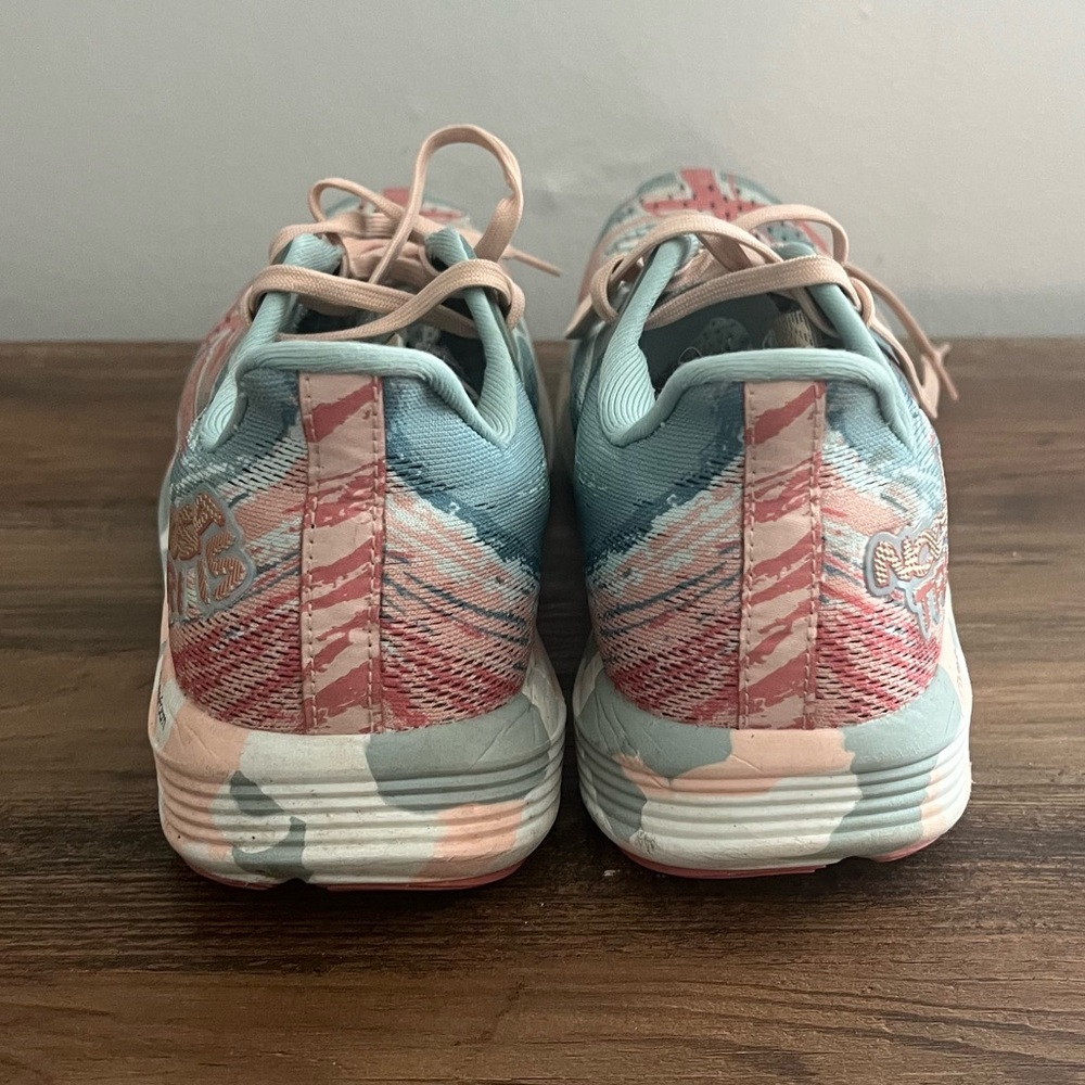 ASICS Noosa Tri 15 running shoes Avant Garde - Pure Aqua Size 9.5 - Picture 3 of 10